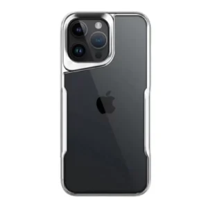 Newface İphone 16 Pro Kılıf Boyi Silikon Kapak - Gümüş