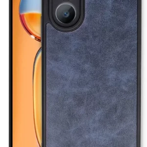 Newface Oppo A38 Kılıf Aras Deri Kapak - Lacivert