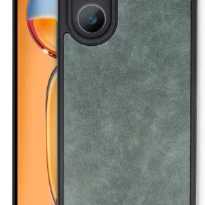 Newface Oppo A38 Kılıf Aras Deri Kapak - Koyu Yeşil