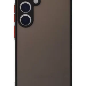 Newface Samsung Galaxy S24 Kılıf Montreal Silikon Kapak - Siyah