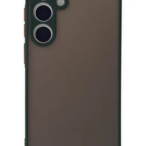 Newface Samsung Galaxy S24 Kılıf Montreal Silikon Kapak - Yeşil