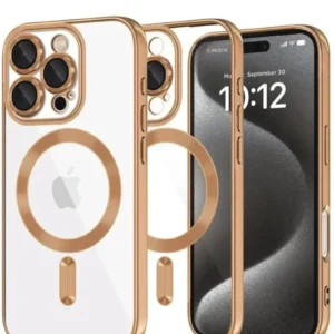 Newface İphone 16 Pro Kılıf Kross Magneticsafe Kapak - Çöl Titanyum
