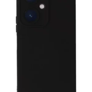 Newface Vivo Y27 Kılıf Nano İçi Kadife Silikon - Siyah