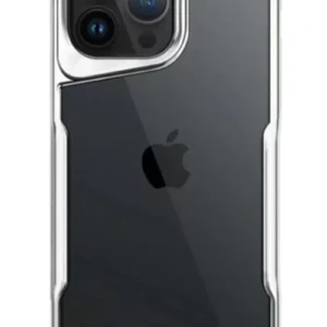 Newface İphone 15 Pro Max Kılıf Boyi Silikon Kapak - Gümüş