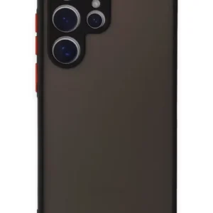 Newface Samsung Galaxy S24 Ultra Kılıf Montreal Silikon Kapak - Siyah