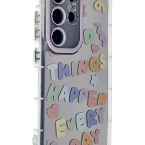 Newface Samsung Galaxy S24 Ultra Kılıf Reflexion Desenli Kapak - Desen 7