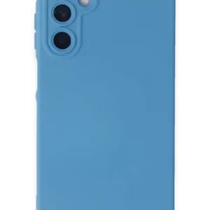 Newface Samsung Galaxy A15 4g Kılıf Nano İçi Kadife Silikon - Mavi