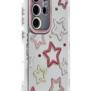 Newface Samsung Galaxy S23 Ultra Kılıf Reflexion Desenli Kapak - Desen 3