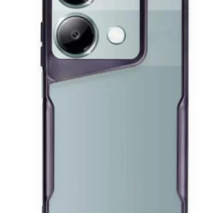 Newface Xiaomi Redmi Note 13 Pro 4g Kılıf Boyi Silikon Kapak - Derin Mor