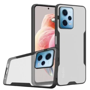 Newface Xiaomi Redmi Note 12 5g Kılıf Platin Silikon - Siyah