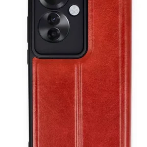 Newface Oppo Reno 11f Kılıf Flip Cover - Kırmızı