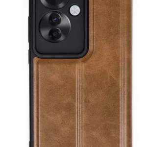 Newface Oppo Reno 11f Kılıf Flip Cover - Taba