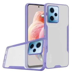 Newface Xiaomi Redmi Note 12 5g Kılıf Platin Silikon - Lila