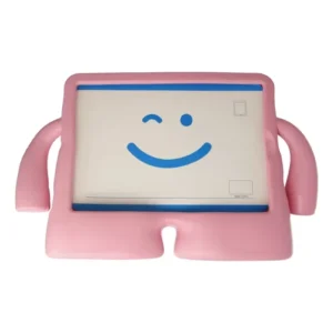 Newface Samsung Galaxy Tab A9 Kılıf Karakter Tablet Silikon - Açık Pembe