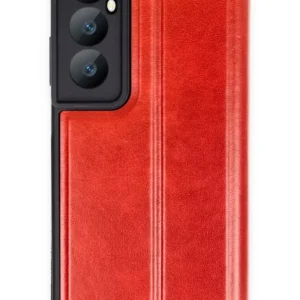 Newface Realme C65 Kılıf Flip Cover - Kırmızı