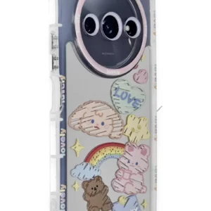 Newface Xiaomi Redmi A3 4g Kılıf Reflexion Desenli Kapak - Desen 4