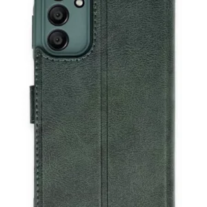 Newface Samsung Galaxy M15 Kılıf Trend S Plus Kapaklı Kılıf - Yeşil