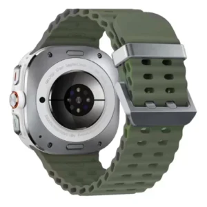 Newface Watch 7 Ultra Kr417 Rug Silikon Kordon - Koyu Yeşil