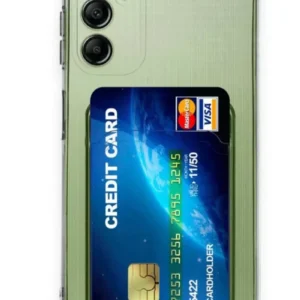 Newface Samsung Galaxy A16 5g Kılıf Kart Şeffaf Silikon - Şeffaf