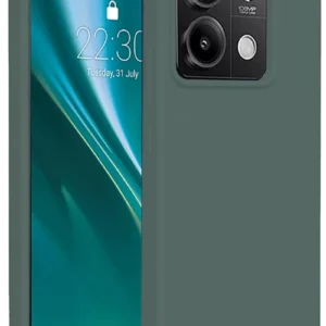 Newface Xiaomi Redmi Note 13 4g Kılıf First Silikon - Koyu Yeşil