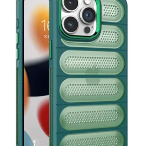 Newface İphone 15 Pro Max Kılıf Airmax Silikon Kapak - Koyu Yeşil