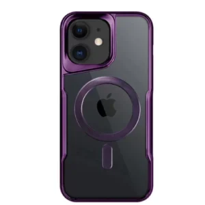 Newface İphone 11 Kılıf Boyi Magsafe Silikon Kapak - Derin Mor