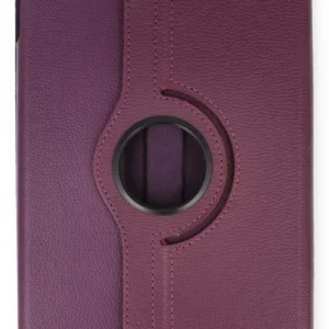 Newface İpad Pro 11 (2024) Kılıf 360 Tablet Deri Kılıf - Mürdüm