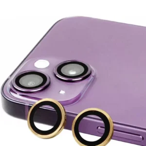 Newface İphone 15 Plus Raze Metal Kamera Lens - Sarı