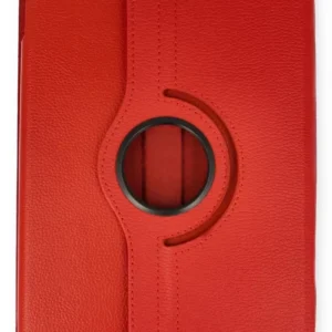 Newface İpad Pro 13 (2024) Kılıf 360 Tablet Deri Kılıf - Kırmızı