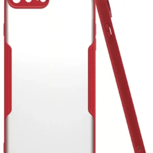 Newface İphone 7 Plus Kılıf Platin Silikon - Kırmızı