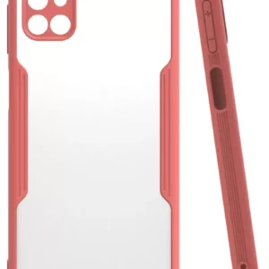 Newface Samsung Galaxy M51 Kılıf Platin Silikon - Pembe