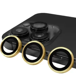 Newface İphone 13 Pro Max Raze Metal Kamera Lens - Gold