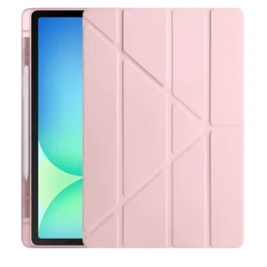 Newface İpad Pro 11 (2024) Kılıf Kalemlikli Hugo Tablet Kılıfı - Rose Gold