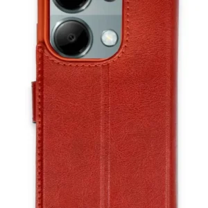 Newface Xiaomi Redmi Note 13 Pro 4g Kılıf Trend S Plus Kapaklı Kılıf - Kırmızı