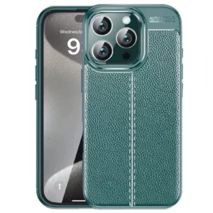 Newface İphone 16 Pro Kılıf Auto Focus Kapak - Koyu Yeşil