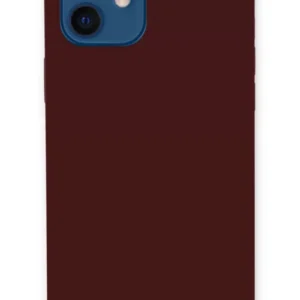 Newface İphone 12 Kılıf Lansman Legant Silikon - Bordo