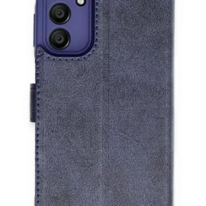 Newface Samsung Galaxy A35 5g Kılıf Trend S Plus Kapaklı Kılıf - Lacivert