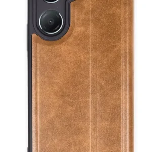 Newface Vivo Y18 Kılıf Flip Cover - Taba