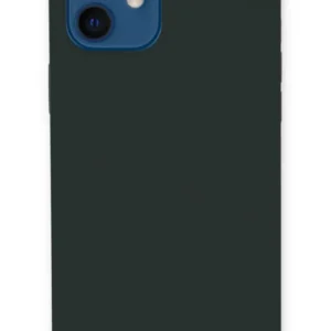 Newface İphone 12 Kılıf Lansman Legant Silikon - Koyu Yeşil