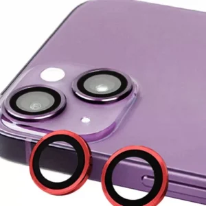 Newface İphone 13 Raze Metal Kamera Lens - Kırmızı
