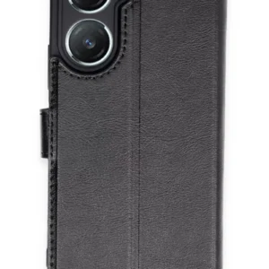 Newface Vivo Y18 Kılıf Trend S Plus Kapaklı Kılıf - Siyah