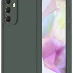 Newface Samsung Galaxy A16 5g Kılıf Viera Silikon - Koyu Yeşil