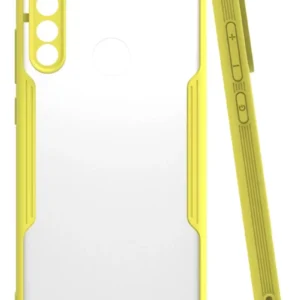 Newface Xiaomi Redmi Note 8 Kılıf Platin Silikon - Sarı