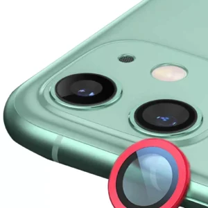 Newface İphone 11 Raze Metal Kamera Lens - Kırmızı