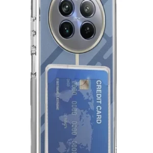 Newface Realme 12 Pro Kılıf Kart Şeffaf Silikon - Şeffaf