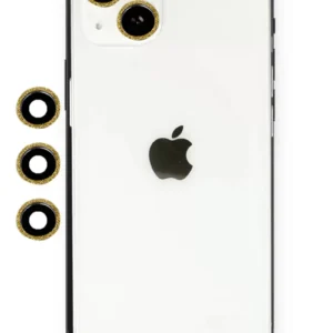 Newface İphone 14 Shine Kamera Lens - Gold