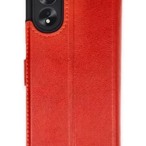 Newface Oppo A38 Kılıf Trend S Plus Kapaklı Kılıf - Kırmızı