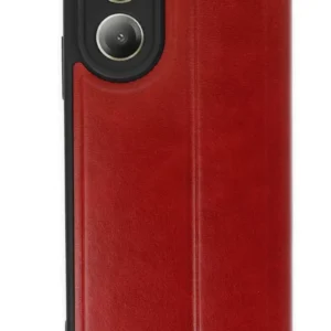 Newface Oppo A38 Kılıf Flip Cover - Kırmızı