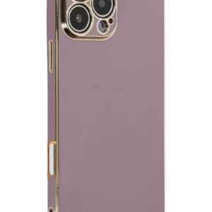 Newface İphone 16 Pro Max Kılıf Volet Silikon - Mor