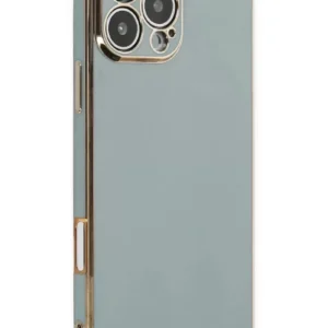 Newface İphone 16 Pro Max Kılıf Volet Silikon - Açık Yeşil